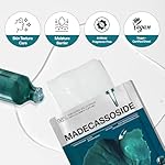 Mediheal Madecassoside Essential Sheet Mask Blemish Repair 10 pcs. 98% Purity Madecassoside & Hyaluronic Acid Included. Enhancing Moisture Barrier & Skin Texture Care. Vegan Formula Sheet Mask - Image 5
