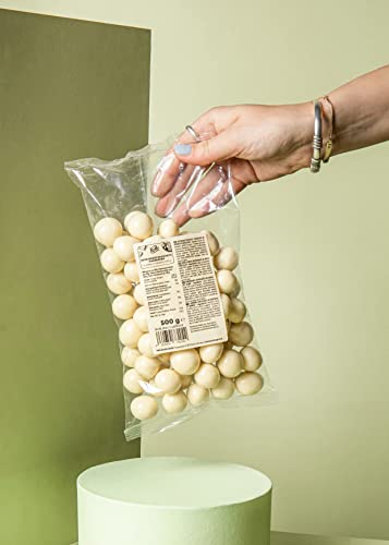 KoRo - Gevriesdroogde frambozen bedekt met witte chocolade | 500 g - Image 4