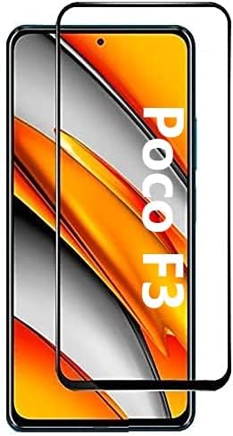 Muzz Poco F3 3D Curved Full Coverage Premium Scratch Resistance 5D Touch Tempered Glass Screen Protector For Poco F3