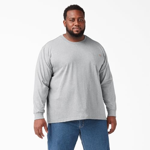 Image of Dickies Men's Big and Tall Long Sleeve Heavyweight Crew Neck