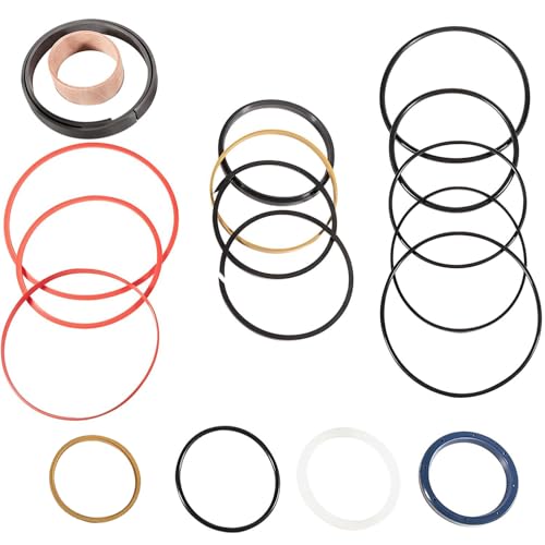 Image of 310D, 315D, 410D Backhoe Boom Cylinder Seal Kit for John Deere Rod: 56mm BORE: 115mm, Cylinder AH154775