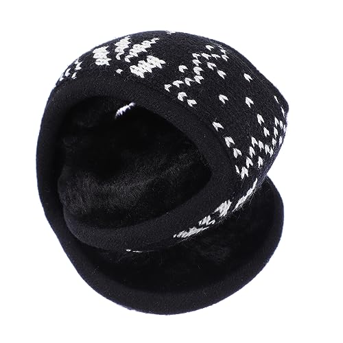FRCOLOR 1Pc Warm Knitted Ear Warmer Earmuffs for Winter Plush Ear Cover for Cold Weather Lightweight Portable for Outdoor Activities Unisex Design Suitable for All Ages