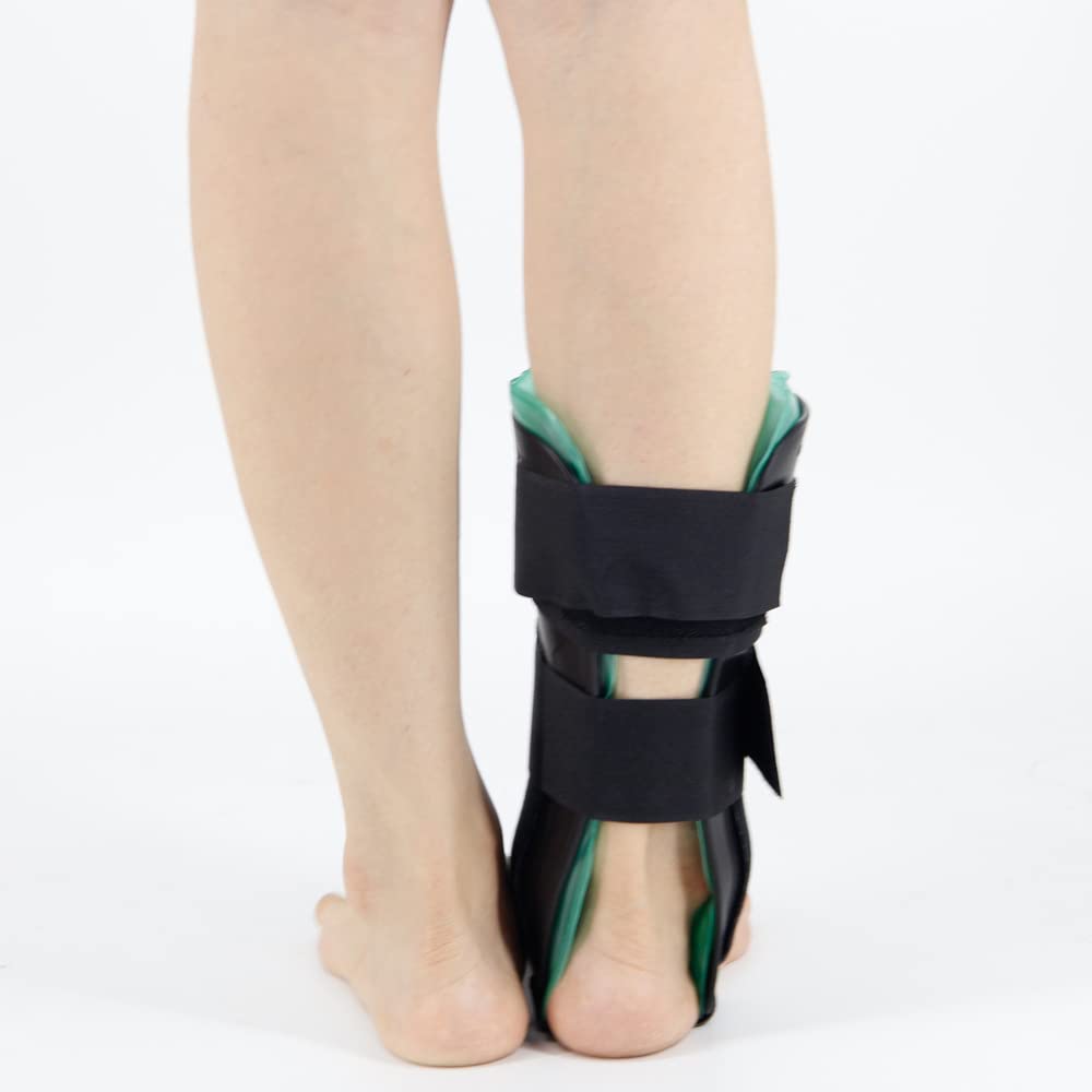 Soporte para la Periostitis Tibial, férula de Tobillo Tipo Estribo, Tobillera de Aire y Gel, Envoltura de Gel con compresa de Hielo, Soporte Ajustable, Tobilleras de compresión f