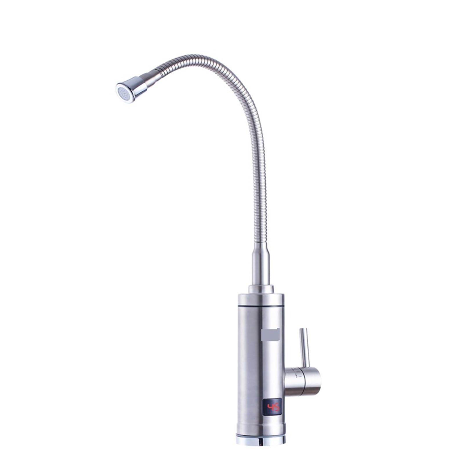 Evita tuberías frías con el grifo caliente instantáneo de acero inoxidable y pantalla 1