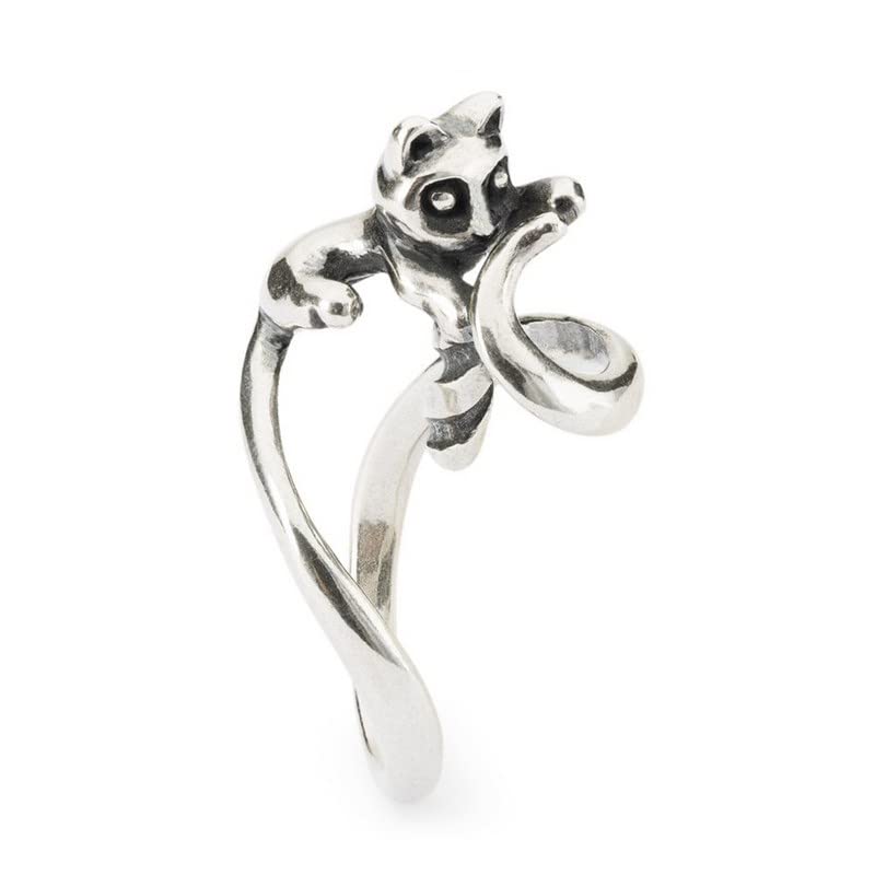 Trollbeads Chiusura Amato Gatto In Argento Sterling - Piccola, TAGLO-00097, Designer Kristian Krysfeldt