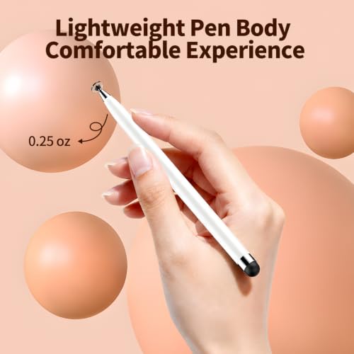 YITIAOXIAOYU 10PCS Stylus Pen for Touchscreen,Lightweight 2 in 1 Design by YITIAOXIAOYU - Used condition - Image 2