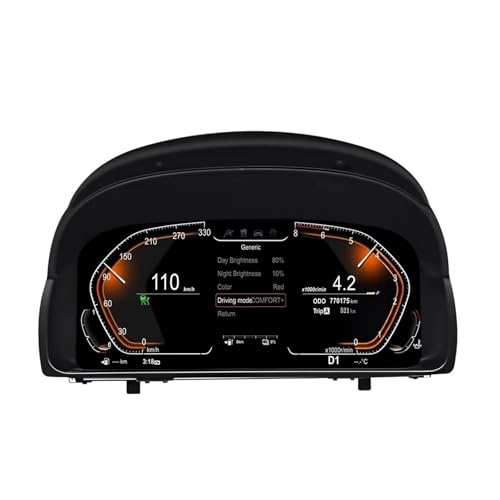 Pantalla LCD para actualización de instrumentos en X1 E84 durante tus viajes largos