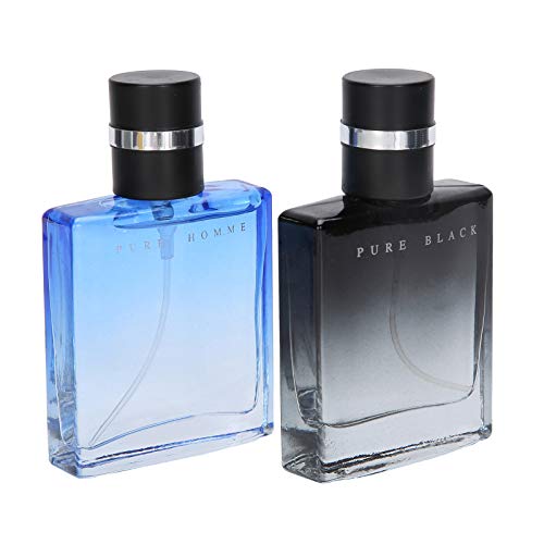 zjchao 2pcs Male Perfume Kit, Cologne Perfume Men Fragrance Glass Bottle Long‑Lasting Fragrance Light Flavor Spray Perfume 30ml - Image 6