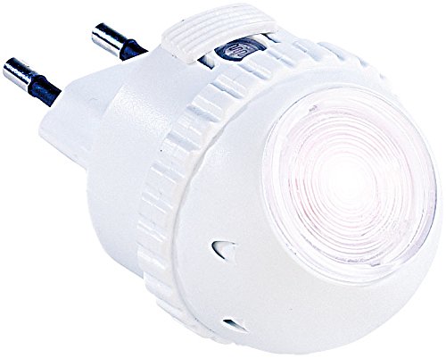 Preisvergleich Produktbild Lunartec Nachtlicht mit 360° ausrichtbarem Lichtkegel, Dämmerungssensor