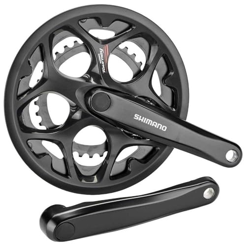 Shimano Unisex – Erwachsene A070 Kettenradgarnitur, Schwarz, Einheitsgröße