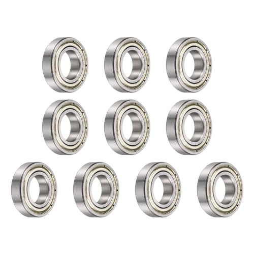 Rodamientos 6901ZZ 12x24x6 mm de bolas de ranura profunda sellados para motor industrial