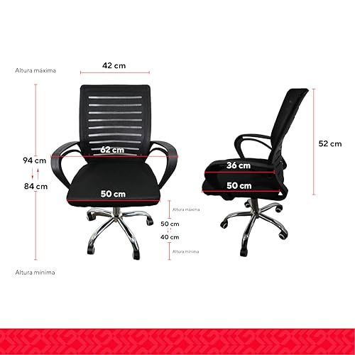 Mejores precios y opiniones de Silla oficina oferta favoritos de las personas. 18 Imagen adicional