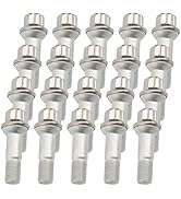 Set of 20, 0009905407 14mm x 1.5 Wheel Lug Bolt OE Factory Wheel Compatible with ML500 S550 CL63 ...