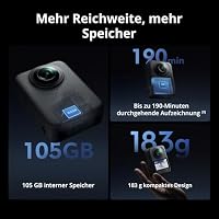 DJI Osmo 360 Standard Combo, 360 Grad Kamera – Ansicht 6