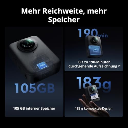 DJI Osmo 360 Vlog Combo, Vlog Kamera – Ansicht 7