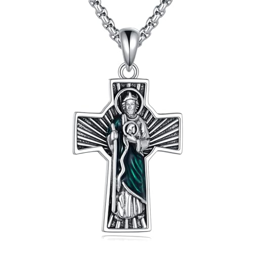 Collier crucifix et Saint Judas Tadeo, votre bijou protecteur pour chaque jour