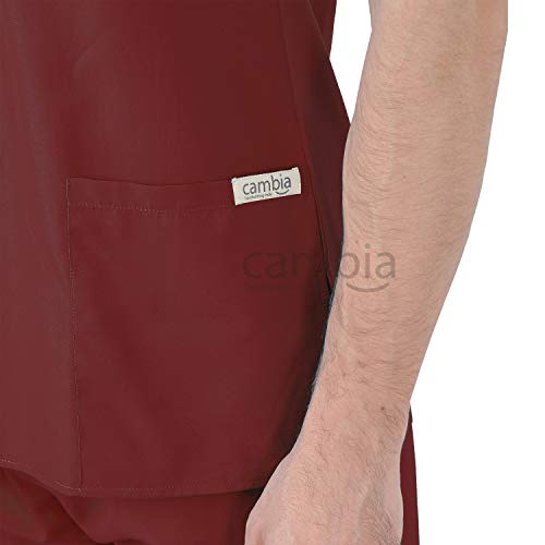 Image of Cambia Scrub Suits for Doctors Men /OT Dress Unisex (XXL, Maroon)