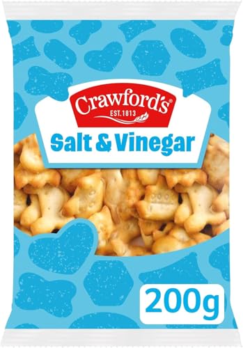 Crawfords Savouries Salt and Vinegar Baked Snacks 200g