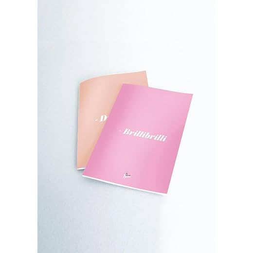 PACK 2 CUADERNOS COSIDOS LA VECINA RUBIA METALIZADOS (TANTANFAN)