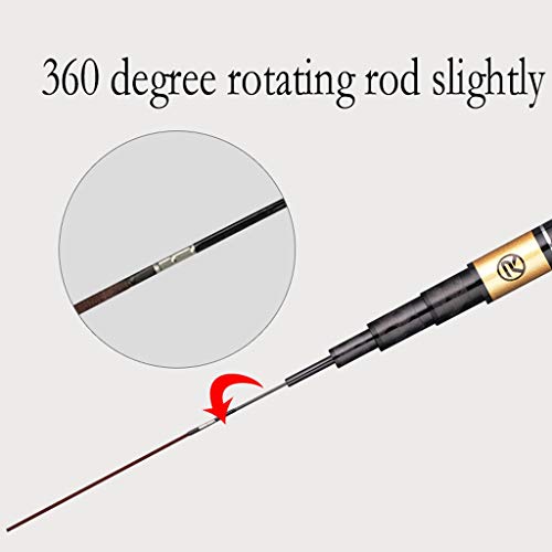 WENMENG2021 Teleskop-Angelruten Ultrafeine Retractable Karausche Rod Angelrute Hand Rod Ultra-Light Ultra-harten… – Bild 5
