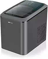 Máquina de Gelo 15kg Eos Ice Compact Emg02p Titanium 220v