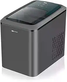 Máquina de Gelo 15kg Eos Ice Compact Emg02p Titanium 220v