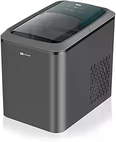 Máquina de Gelo EOS 15kg Ice Compact Titanium EMG02T 110V