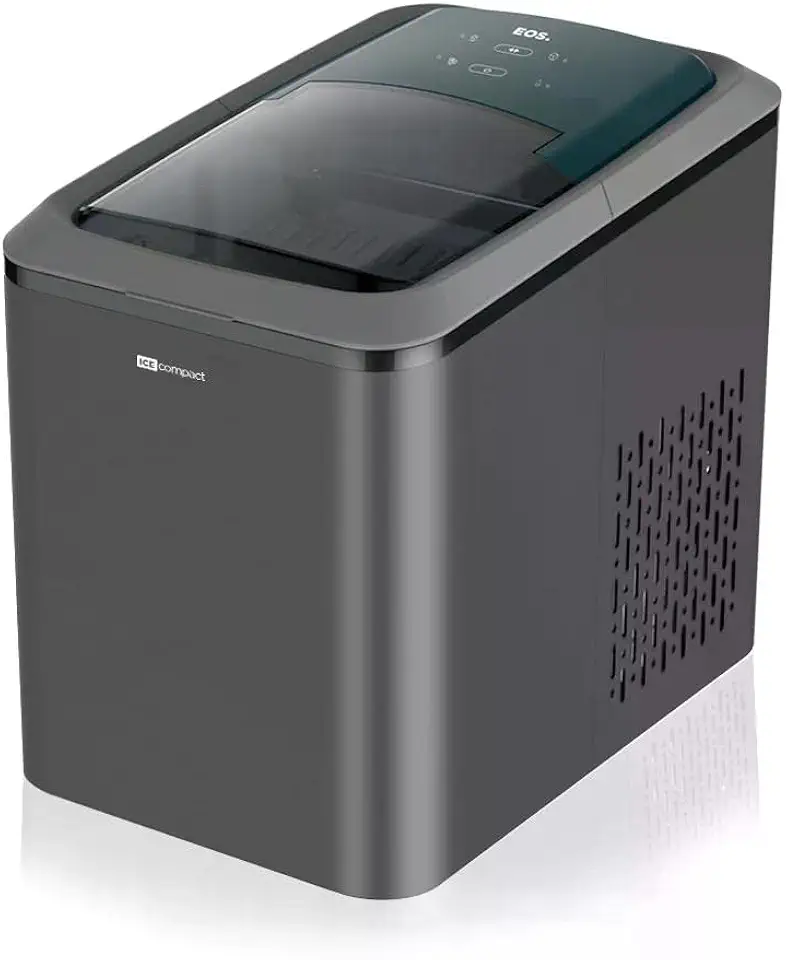 Máquina de Gelo EOS 15kg Ice Compact Titanium EMG02T 110V