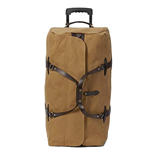 Filson Rugged Twill Rolling Duffle Bag (Large, Tan)