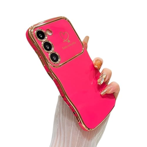 Coque Samsung S23 5G vagues ZTOFERA silicone cœurs