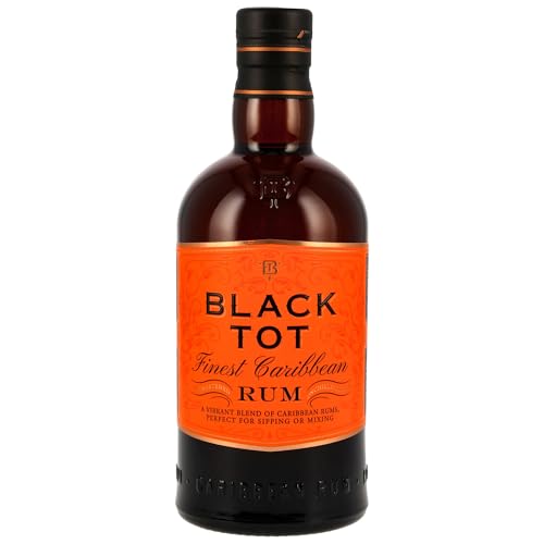 Black Tot | Rum | 700 ml | 46,2% Vol. | Blend aus verschiedenen Rums | Schwere Süße eines Navy Rums | Trockene...