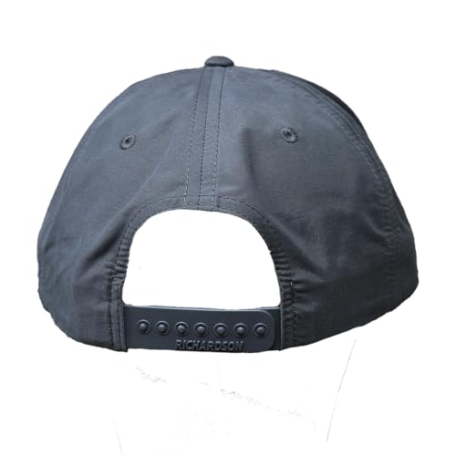 Image of WHISKEY BENT HAT CO. Whiskey Ranch Deer Camp Dri-Fit Adjustable Snapback Rope Hat (US, Alpha, One Size, Grey)