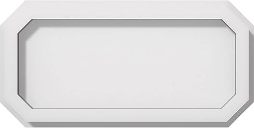 Ekena Millwork CMP10X5ED Medallones de techo de uretano contemporáneos de PVC de grado arquitectónico esmeralda de 10 pulgadas de ancho x 5 pulgadas