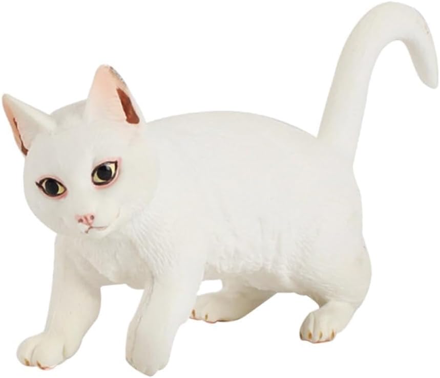 GARVALON Imitation Solid Cat Model Ornament for Home Desktop Decoration
