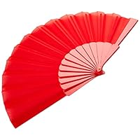EBuyGB Handfächer Für Hochzeiten - Plastik Fächer 26,6cm Als Gastgeschenk