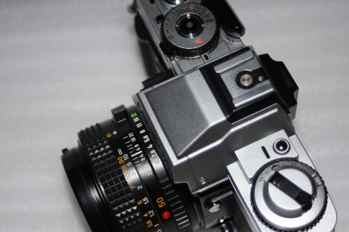 Minolta Xg-M Slr Manual Focus Camera Kit With A 50Mm F/2.0 Lens #TOP6