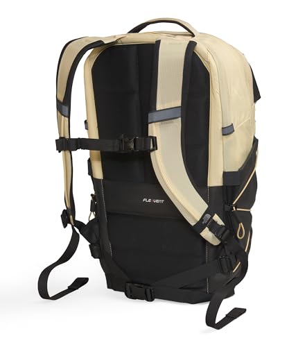 Image of The North Face Borealis Commuter Laptop Backpack - Water Repellent, Laptop Sleeve, Large Main Compartment, Gravel /TNF Black-NPF, One Size