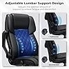 VANSPACE Executive Office Chair Big And Tall 450lbs Heavy Duty Desk