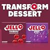 Jell-O Gelatin Dessert Mix, Cranberry Flavor, Fat Free Fruit Gelatin for Desserts, Snacks & Party Recipes, 3 oz (Pack of 4)