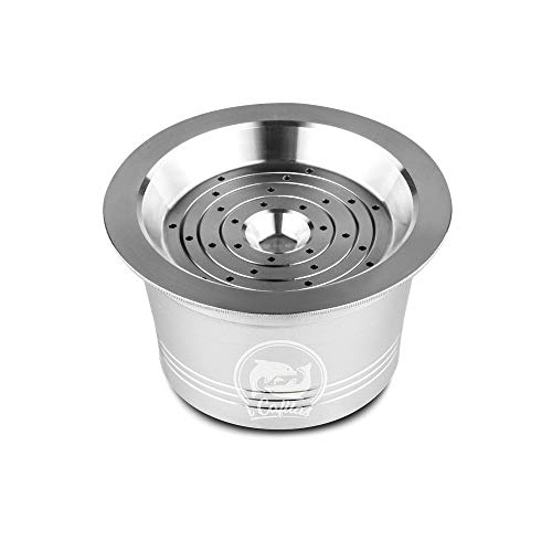 Anself Cápsulas de café reutilizáveis em aço inoxidável Filtro de xícara de cápsula de café reutiliz