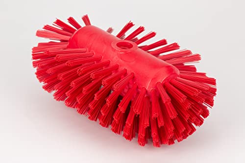 Carlisle Foodservice Products Cfs Sparta Kettle Equipment Brush, Red, 5-1/2" X 9 1/2" #TOP2
