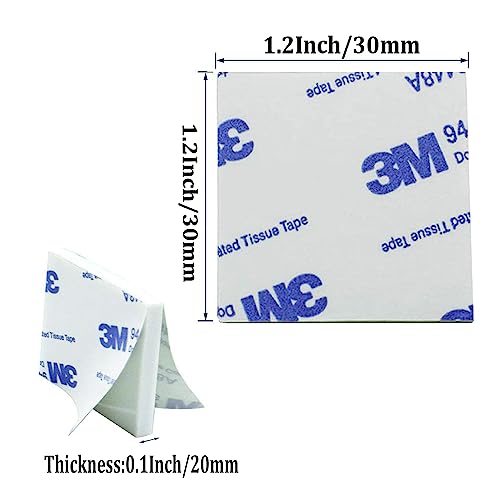 Yision Fita de Espuma Dupla Face, Adesivos de Espuma Quadrados Fortes, Almofadas Adequadas para Pare
