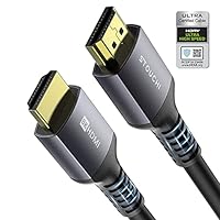 HDMI 2.1-zertifiziertes Kabel 5m,Stouchi 48 Gbit/s Ultrahochgeschwindigkeit 8K60 4K120 144 Hz RTX 3090 eARC HDR10 HDCP 2.2&2.3 Dolby-kompatibel mit PS5/Xbox-Serie X/Samsung/Sony/LG/Roku/TCL-Fernseher
