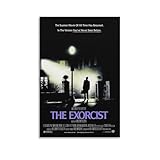 Movie Posters The Exorcist Poster Decorative Painting Canvas Wall Art Living Room Posters Bedroom Painting 24x36inch(60x90cm)