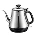 Produktbild Fenfen-shuihu Mini-Wasserkocher 304 Edelstahl 0.8L 1000W Lange Mund Teekanne, automatisches Ausschalten, Anti-Trocken