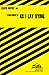 As I Lay Dying (Cliffs Notes)