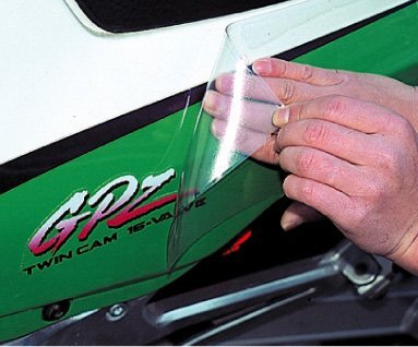 [ラフ&ロード] プロテクションフィルム オートバイ用 傷から守る 透明0.5mm厚フィルム クリア W30×H25cm 3枚入り CR1002