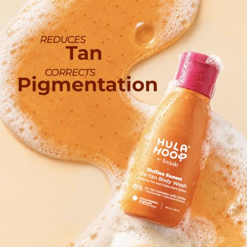 Image of Hula Hoop Tan Removal Kit, Exfoliating + Detan Body Wash (2 items in the set)