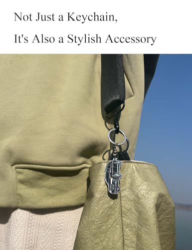 Image of Car Keychain Compatible with X5,Metal Key Chain,Fob Cover Cool Mods For X3 /X5 Key chain, Enamel Keychain