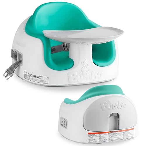 Bumbo Multi Seat, Converts Into Booster Seat and High Chair - Aqua